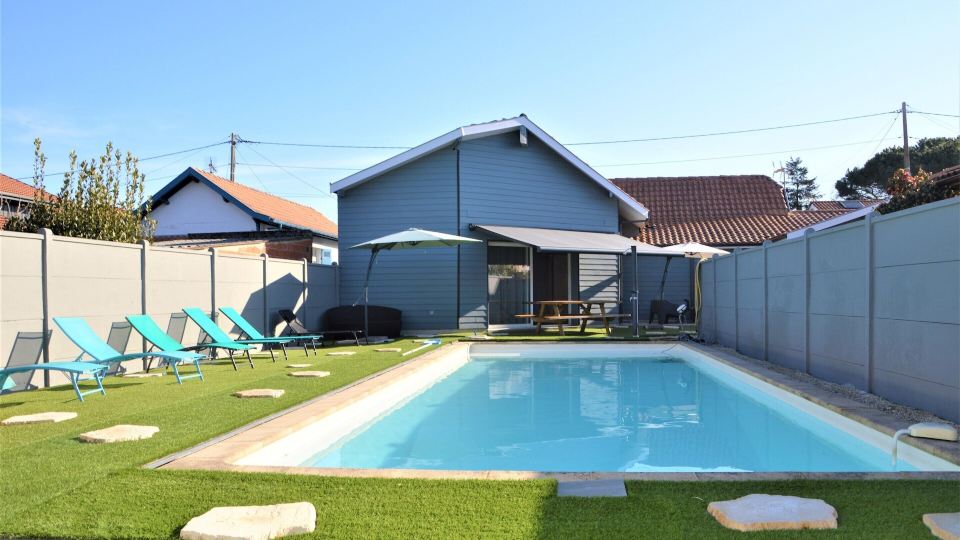 Poolside Escape by Arcachon