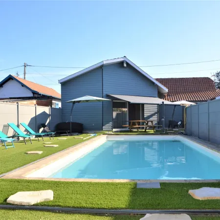 Poolside Escape by Arcachon