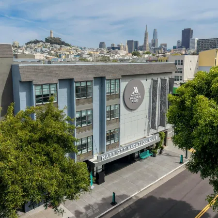 Marriott Vacation Club Pulse, San Francisco Отели рядом с достопримечательностью «Торгово-развлекательный квартал Гирарделли-сквер»