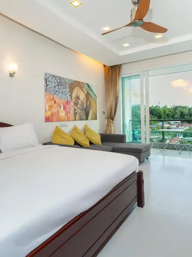 รูปภาพของComfortable sea view studio at Sea & Sky - 411