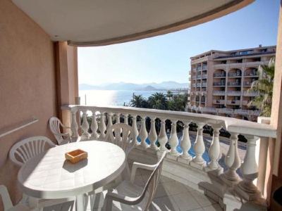Apartment with Sea View #Cannes Boccacabana Beach, Seafront, in Résid Pierre&Vacances 3 Stars Photo
