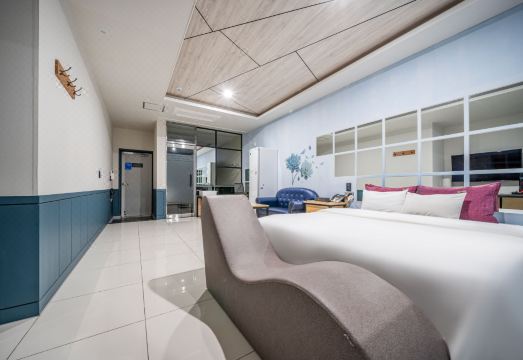 목포 궁 무인호텔의 깨끗한 욕실