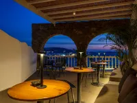 Yalos Hotel Sunset View Mykonos Town Private Rooms