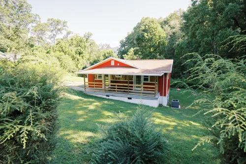 Black Mtn Cottage w/ hot tub + dog friendly - 20 min to Asheville