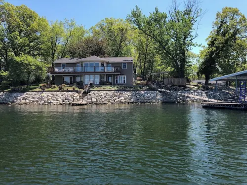 Fabulous lake view with dock on lake of the Ozarks!