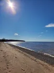 Two bedroom cottage near beautiful Herbster beach.