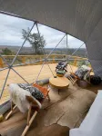 RIVER VIEW Cliff Dome Glamping @ White River, minutes to fishing, hikes!