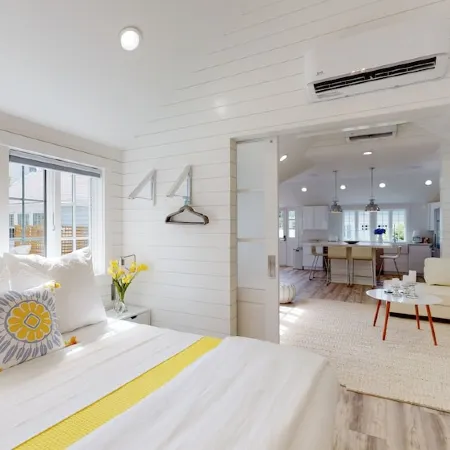 Swedish Blue and Yellow house new 2021! Just over a block to harbor and Main St