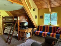 Creekside Cabin- nature just footsteps away! La Wis Wis Campground附近的飯店