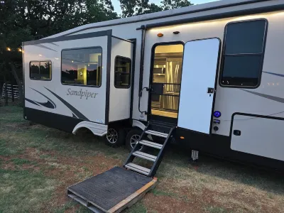 Like Horses?  Enjoy Glamping on Our Horse Ranch and Rescue. Hotels near Shepherd's Valley Cowboy Church and Arena Complex
