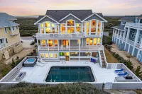 Oceanfront, Game Room, Decks, Heated Pool, Hot Tub, Ocean Views, Fully Loaded