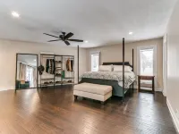 Huge Retreat with Heated Pool and Hot Tub by Briggs Woods Walking Trail and Golf Hotels in 