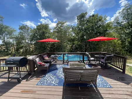 The Moose Lodge by the Buffalo River.