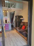 4-person air-conditioned apartment with direct beach access