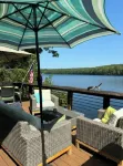 Charming 2-bedroom waterfront cottage in welcoming Barrington with deck and WiFi