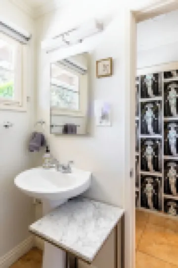 Steps to El Paseo ~ Chic Art Deco Retreat with Pool