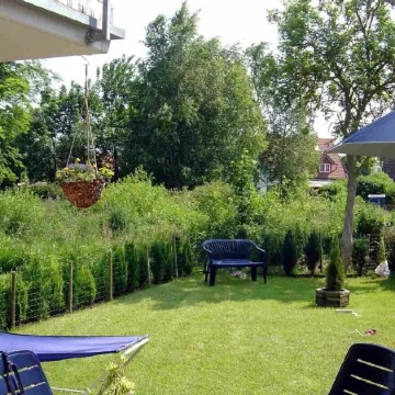 Comfortable, quiet 3-room first floor apartment, garden, fireplace and underfloor heating