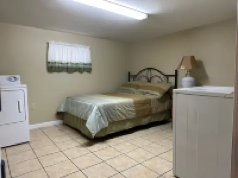 Gound level and private home with 142 feet of river front access.