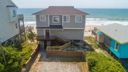 Oceanfront 4BD/4BA - BEST VIEWS on Topsail Island; Inc. linens & towels