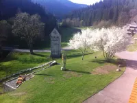Comfortable home between the stream and the edge of the forest
