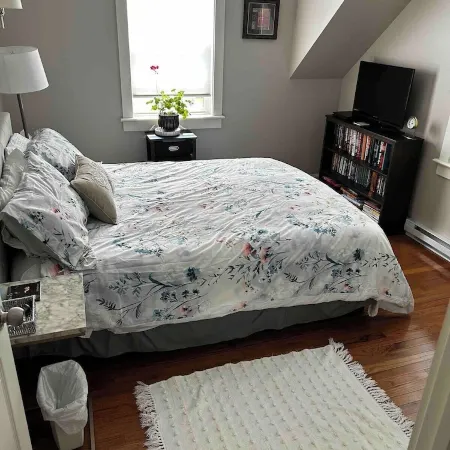 Sunny, private apartment. Walk to Kennebunk Village. Close to beaches.