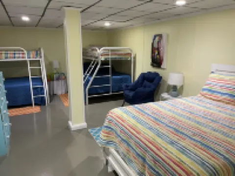 Mid lake, pet friendly 4 bedroom, 3 bath with protected swim area