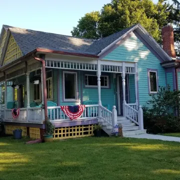 Restored 1870 Victorian Home in Historic LaPorte, IN all for you..