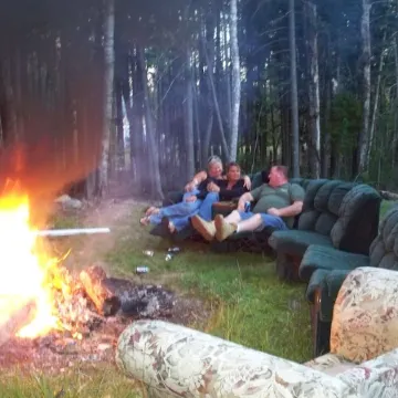 Large private luxury home with outdoor hot tub