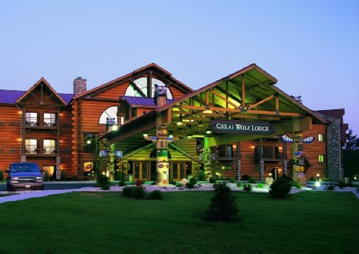 Hotel Exterior Great Wolf Lodge Wisconsin Dells Photo