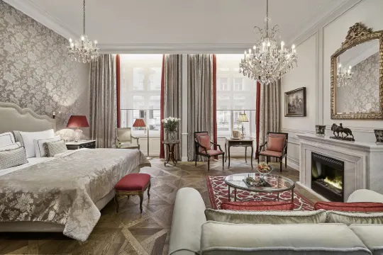 ホテル ザッハー ウィーンの客室の様子