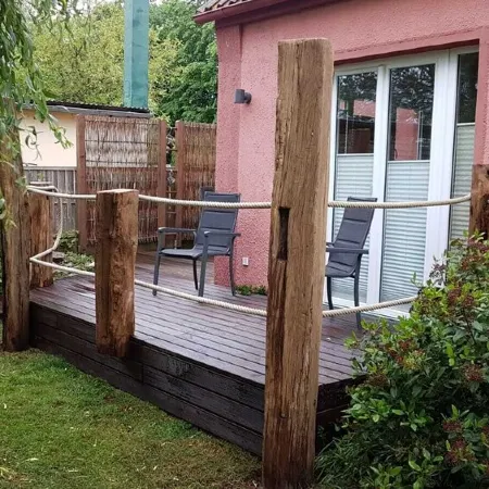 Apartment -Vogelflug- in the house at the pond pet friendly and cozy