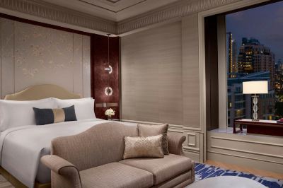 プレミアスペシャリティ、スイート、1キング、ボタニカルビュー セントレジス・シンガポール（ステイケーション可）の写真