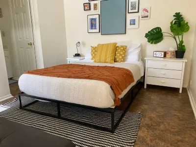 Full Kitchen and Relaxing Living Area with Pool - Cozy Inviting Hotels near T.J. Maxx