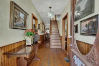 Luxurious Jacuzzi Tub and Cozy Porch Setup - Inviting Charming Retreat
