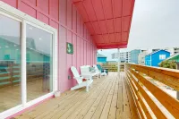 Ocean View from Back Porch, Boardwalk, Outdoor Shower