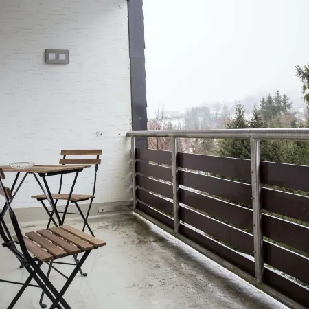 Ferienwohnung Mit Balkon an der Piste