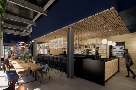 Moxy Plymouth Отели рядом с достопримечательностью «Mayflower International Marina»