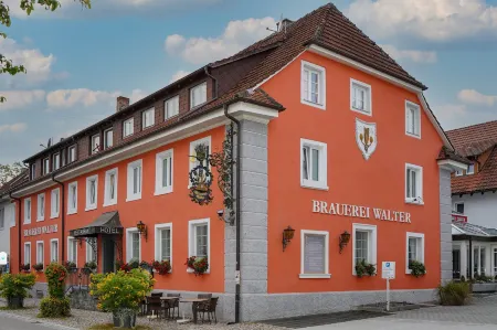 Brauerei Walter Отели в г. Альбрук