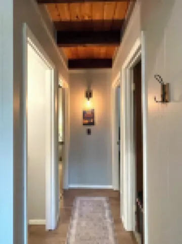 Cozy chalet-style home with fire pit in The Hideout, a five star community.