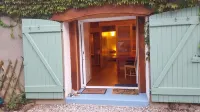 The Chalet du Parc in a quiet, green setting.