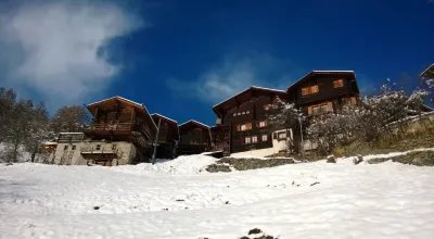 SaintJean/Grimentz: Apartment with balcony and view of the snow-covered 4000s Hotel dekat Cabane de Moiry CAS