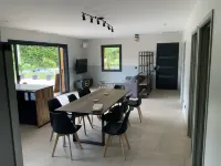 Comfortable chalet with heated pool