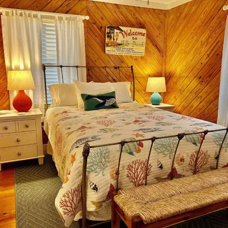 200 Feet from your chair on the beach!  A 2-minute walk.