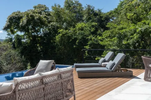 Luxury Beachside Villa in a Private Gated Community – Walk to the Ocean!