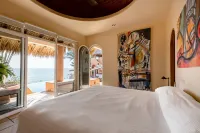 Luxurious Oceanfront Villa - Steps from Manzanillo Beach - Best View in Puerto
