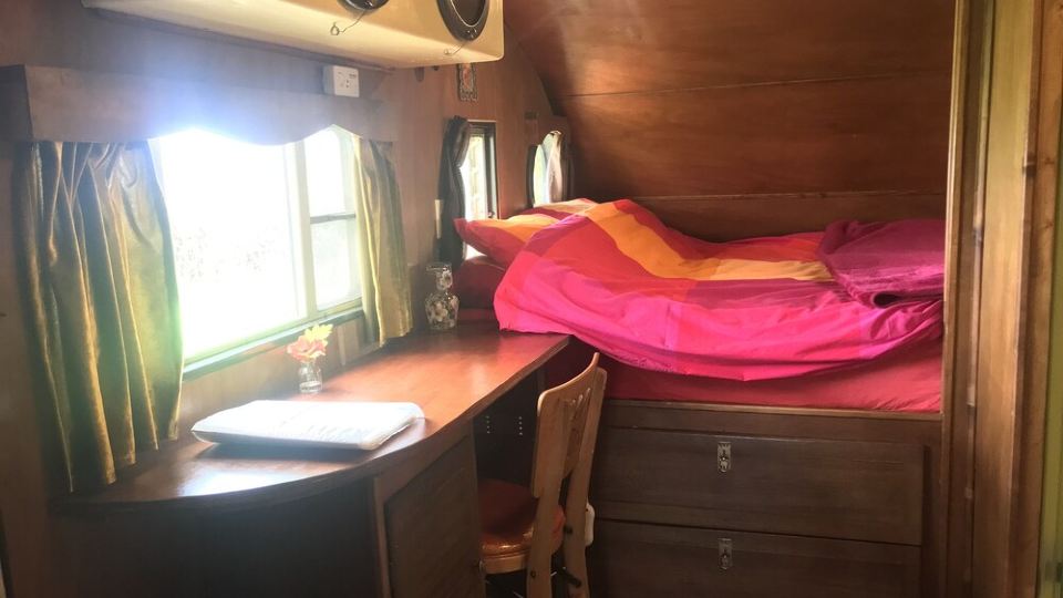 Cosy vintage American caravan