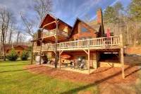 Luxury, Toccoa River Front, Fishing, 3 Fireplaces, Kayaks