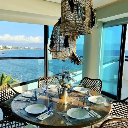 Beachfront in Bucerias - 180 Degree Ocean Views - NEW Listing