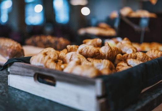 식사 뷔페 모습