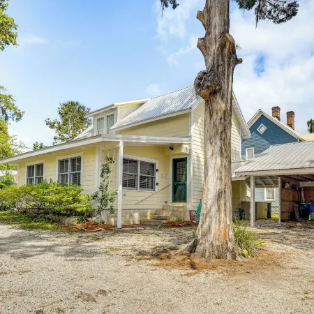 1 Block to Crescent Lake: Charming Home w/ Porch!